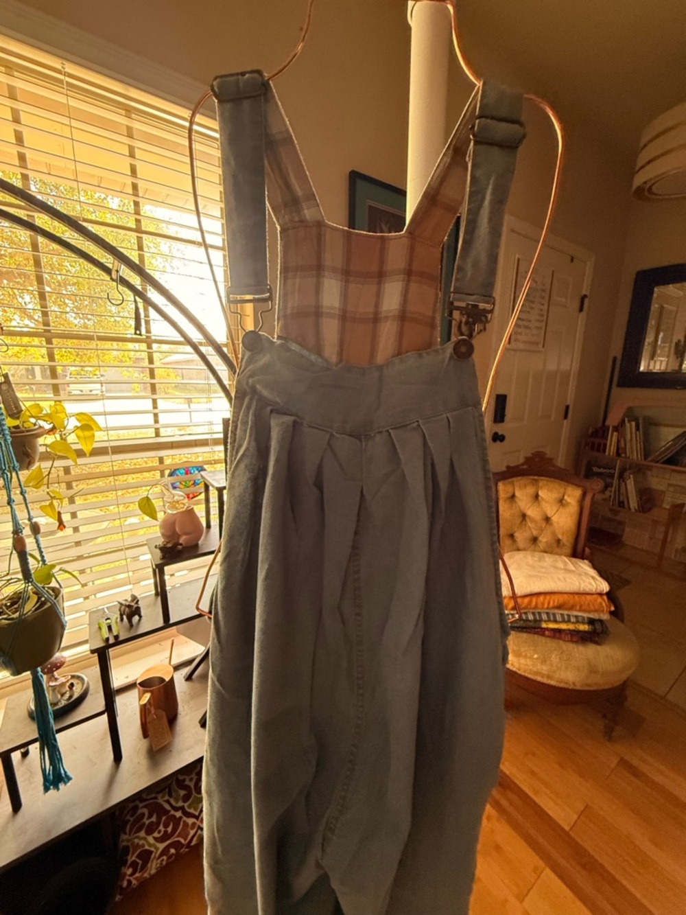 Gypsy Rose Dip-Dye Overalls Women’s L/XL - Picture 3 of 5